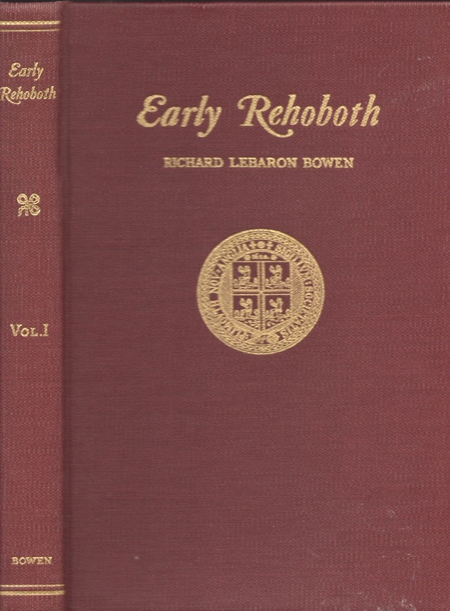 Early Rehoboth  Vols I-IV